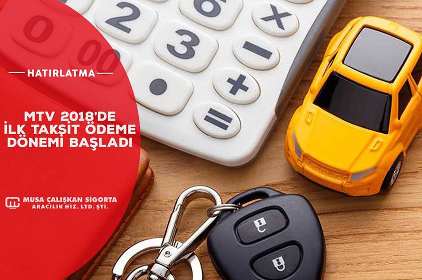 2018 mtv ödeme dönemi ne zaman?